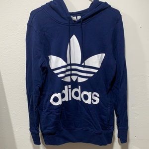 Blue Adidas sweatshirt